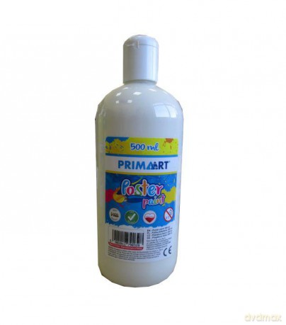 Farba plakatowa 500 ml biała