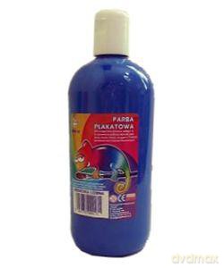 Farba plakatowa 500 ml ciemny niebieski
