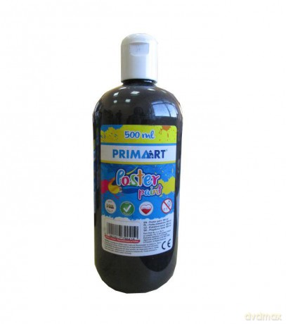 Farba plakatowa 500 ml czarna