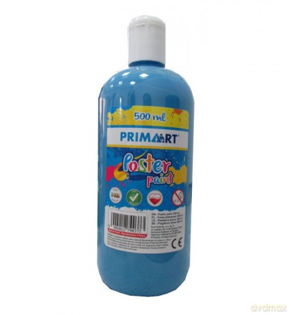 Farba plakatowa 500 ml niebieska