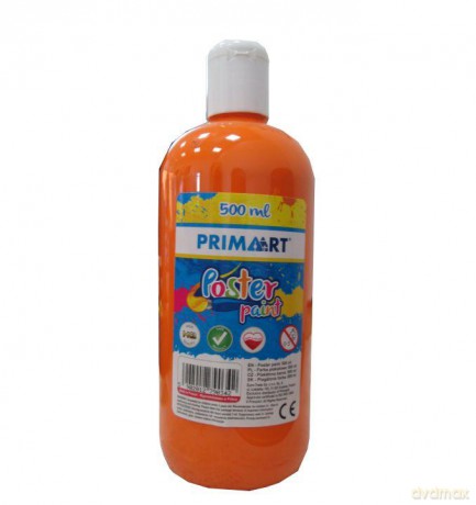 Farba plakatowa 500 ml pomarańczowa