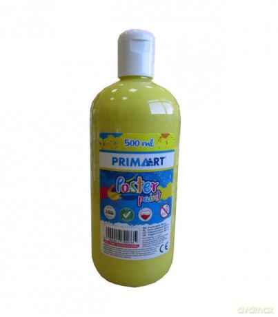 Farba plakatowa 500 ml żółta