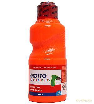 Farba plakatowe 250 ml fluo pomarańczowa