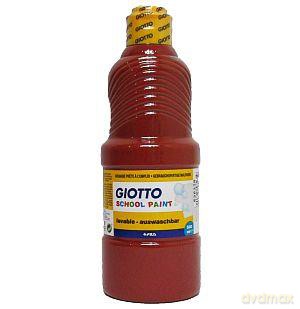 Farba szkolna 500 ml brązowa
