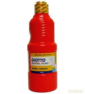 Farba szkolna 500 ml czerwona