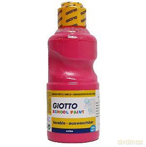 Farba szkolna 500 ml różowa