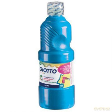 Farba szkolna akrylowa - Niebieska - 250 ml