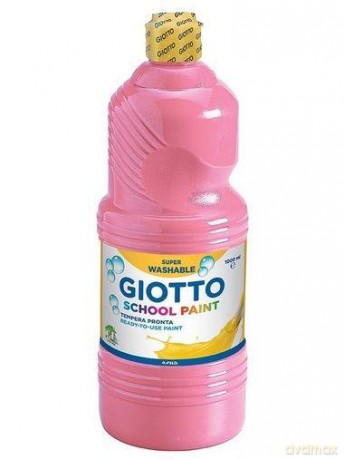 Farba szkolna Giotto School Paint różowa 500 ml