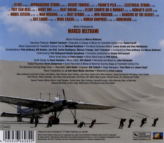 Flight Of The Phoenix soundtrack (Lot Feniksa) (Marco Beltrami) [CD]