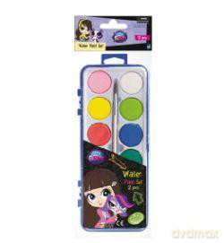 Farby akwarelowe 12 kolorów Littlest Pet Shop