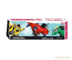 Farby plakatowe 12 kolorów 20 ml Transformers