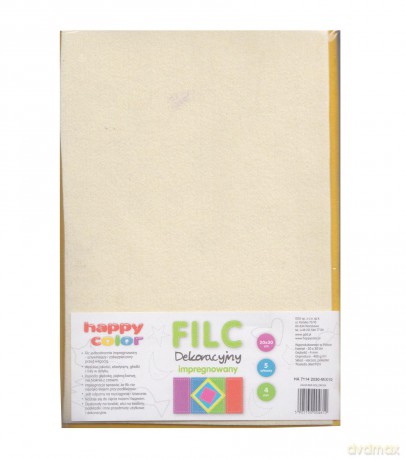 Filc dekoracyjny impregnowany mix nr 10
