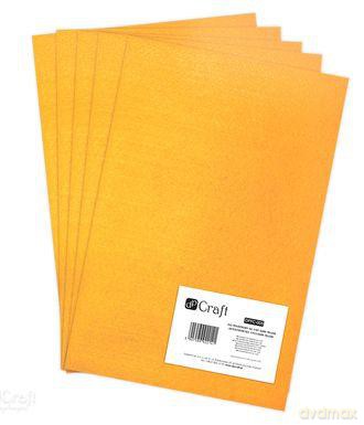 Filc poliestrowy A4 Dark Yellow