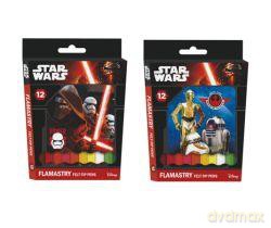 Flamastry 12 kolorów Star Wars Episode VII (Gwiezdne Wojny)