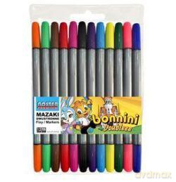 Flamastry Doubleee Bonnini 12 kolorów