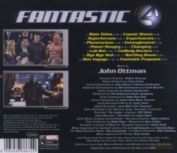 Fantastic Four soundtrack (Fantastyczna Czwórka) (John Ottman) [CD]