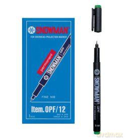 Foliopis Snowman Fine zielony