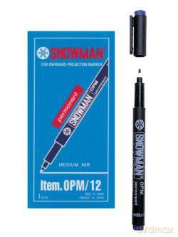 Foliopis Snowman Medium niebieski