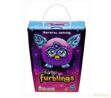 Furby Furbling Crystal A9619 Różowo-fioletowy