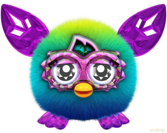 Furby Furbling Crystal A9621 Zielono-niebieski