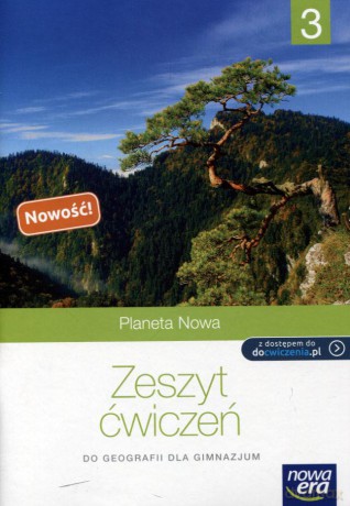 Geografia Planeta nowa Gimnazjum klasa 3 ćwiczenia - Justyna Knopik [KSIĄŻKA]