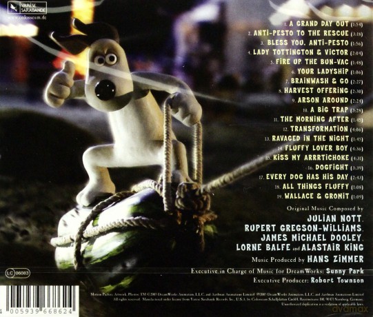 Wallace And Gromit: Course Of Were Rabbit Soundtrack (Wallace i Gromit: Klątwa Królika) [CD]