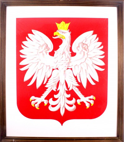 Godło RP w ramce