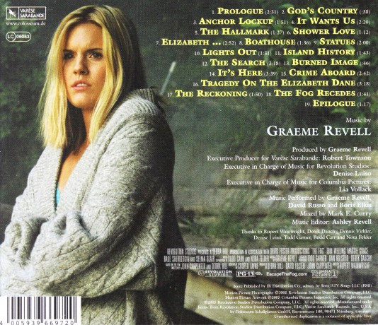 The Fog soundtrack (Mgła) (Graeme Revell) [CD]