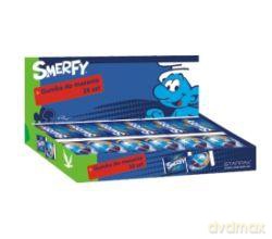 Gumka do mazania biała Smerfy