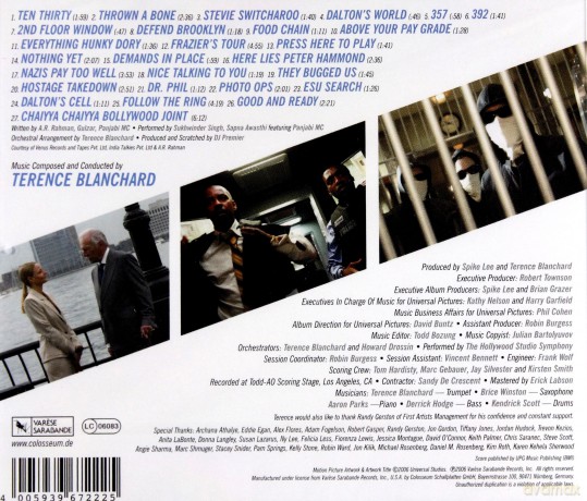 Inside Man soundtrack (Plan doskonały) (Terence Blanchard) [CD]