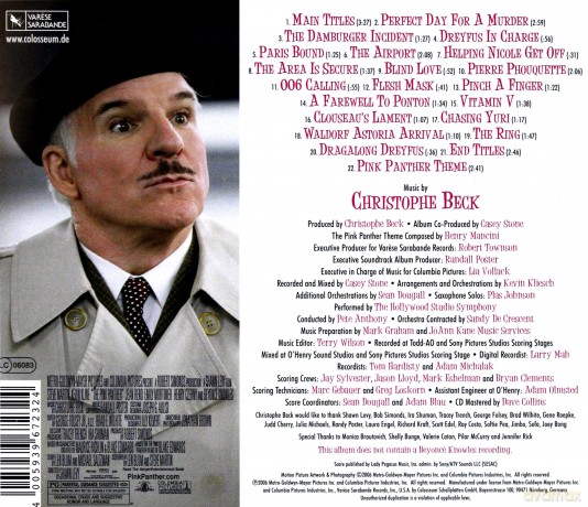 Pink Panter soundtrack (Różowa Pantera) [CD]