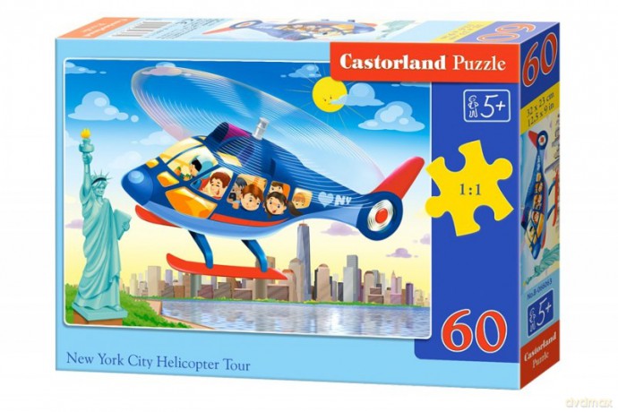 CASTOR 60 el. Wycieczka helikopterem po Nowym Jorku [PUZZLE]