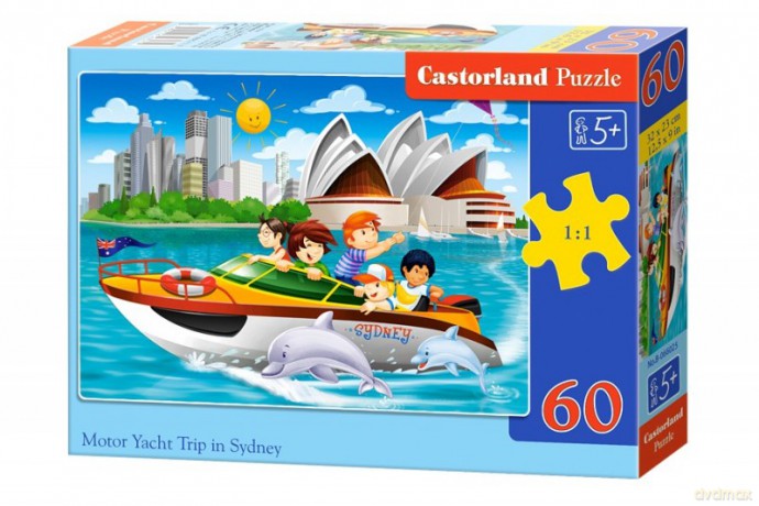 CASTOR 60 el. Wycieczka motorówką w Sydney [PUZZLE]