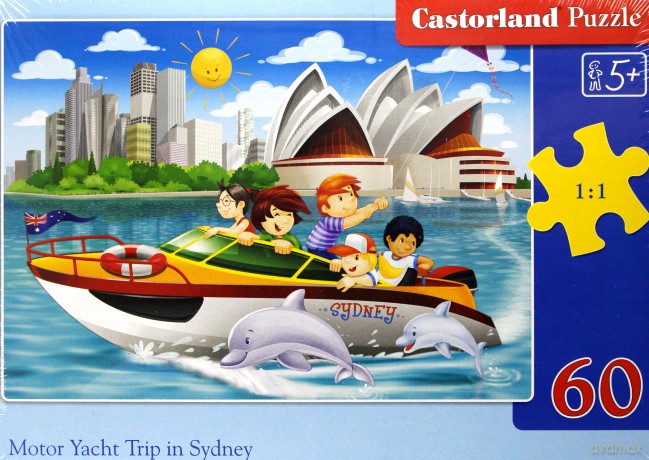 CASTOR 60 el. Wycieczka motorówką w Sydney [PUZZLE]