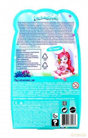 ENCHANTIMALS Lalka + Zwierzątko, Bree Bunny