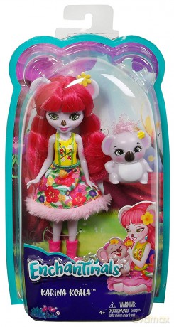 ENCHANTIMALS Lalka + Zwierzątko, Karina Koala
