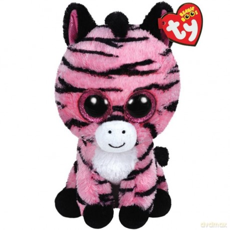 TY Beanie Boos - różowa zebra 24 cm