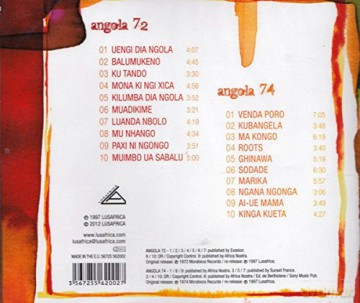 Bonga: Angola 72-74 [2CD]