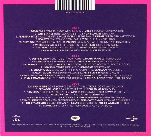 Classic Power Ballads [3CD]
