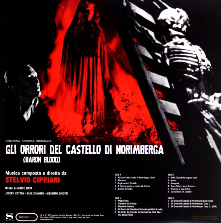 Stelvio Cipriani: Gli Orrori Del Castello Di Norimberga (Limited) [2xWinyl]