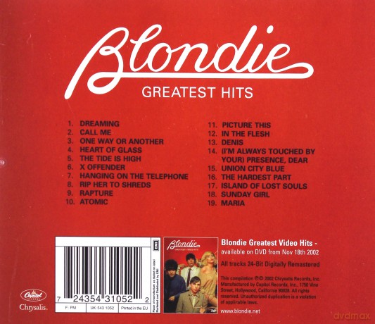 Blondie: Greatest Hits [CD]