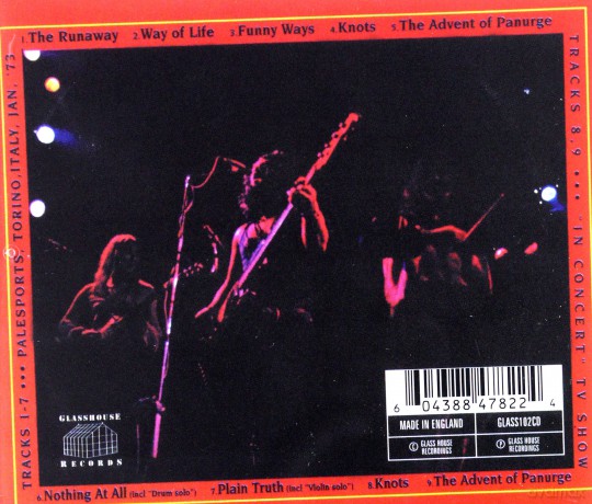 Gentle Giant: In A Palesport House [CD]