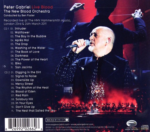 Peter Gabriel: Live Blood [2CD]
