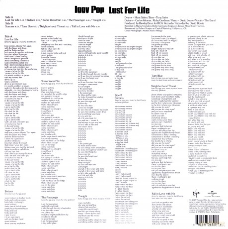 Iggy Pop: Lust For Life [Winyl]