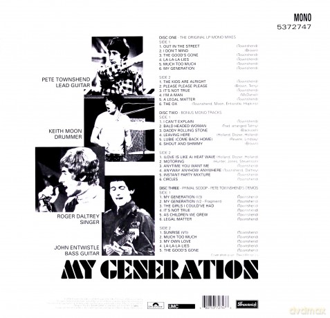 The Who: My Generation [3xWinyl]