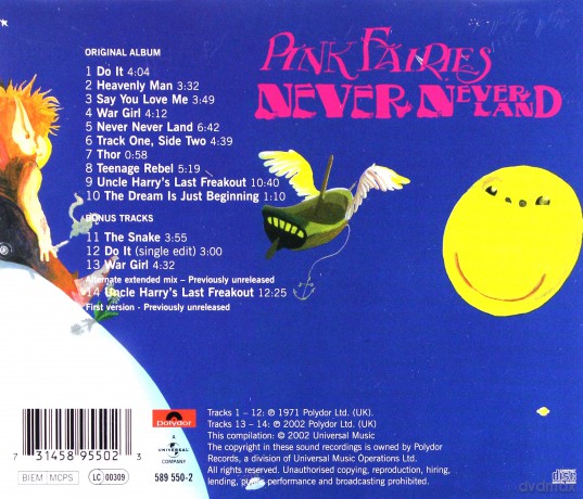 Pink Fairies: Neverneverland [CD]
