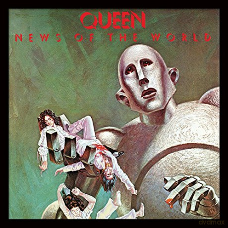 Queen: News Of The World Framed Album Cover Prints