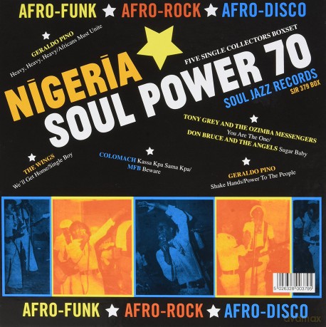 Nigeria Soul Power 70 Box Set- Afro-Funk [Winyl]