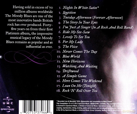 Moody Blues: Nights In White Satin - The Collection [CD]
