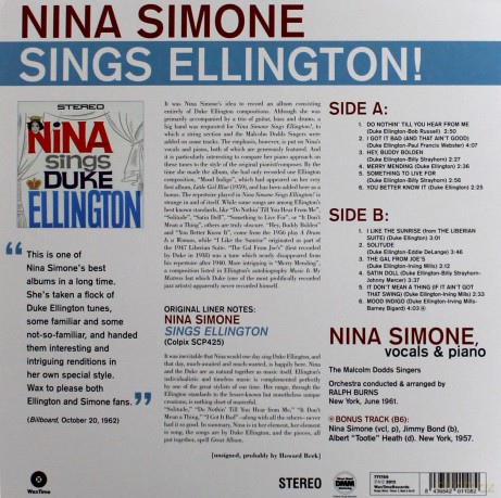 Nina Simone: Nina Simone Sings Ellington! [Winyl]